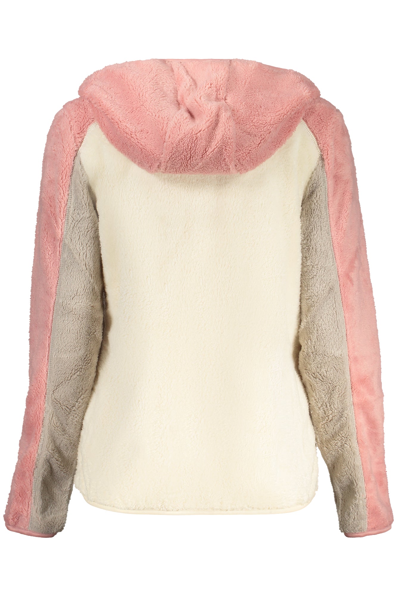 NORWAY 1963 Sweatshirt Damen mit Reißverschluss – Rosa Hoodie für Herbst/Winter Weiß
