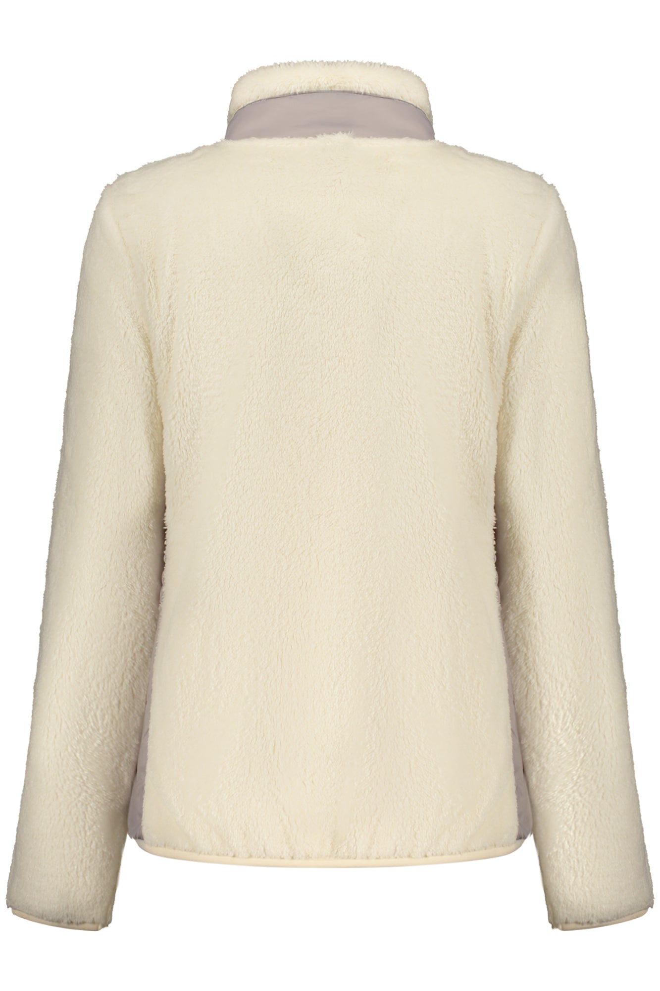 NORWAY 1963 Rosa Damen-Sweatshirt mit Reißverschluss – Plüsch & praktische Taschen Weiß