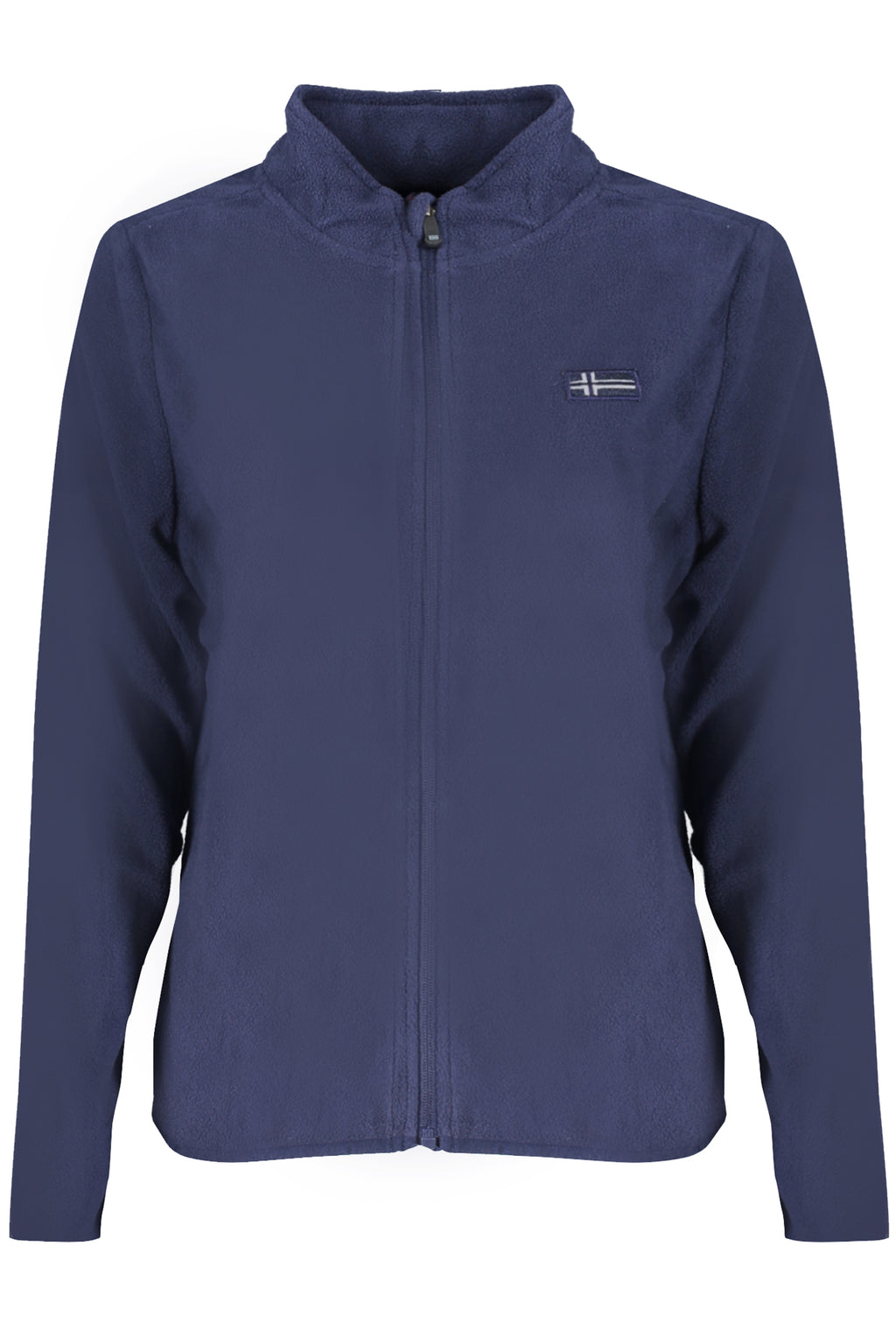 NORWEGEN 1963 BLAUES DAMEN-SWEATSHIRT MIT REISSVERSCHLUSS