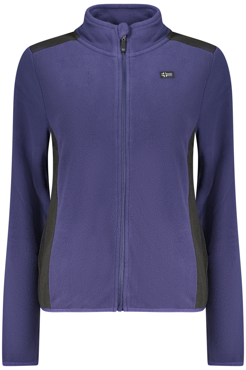 NORWEGEN 1963 BLAUES DAMEN-SWEATSHIRT MIT REISSVERSCHLUSS