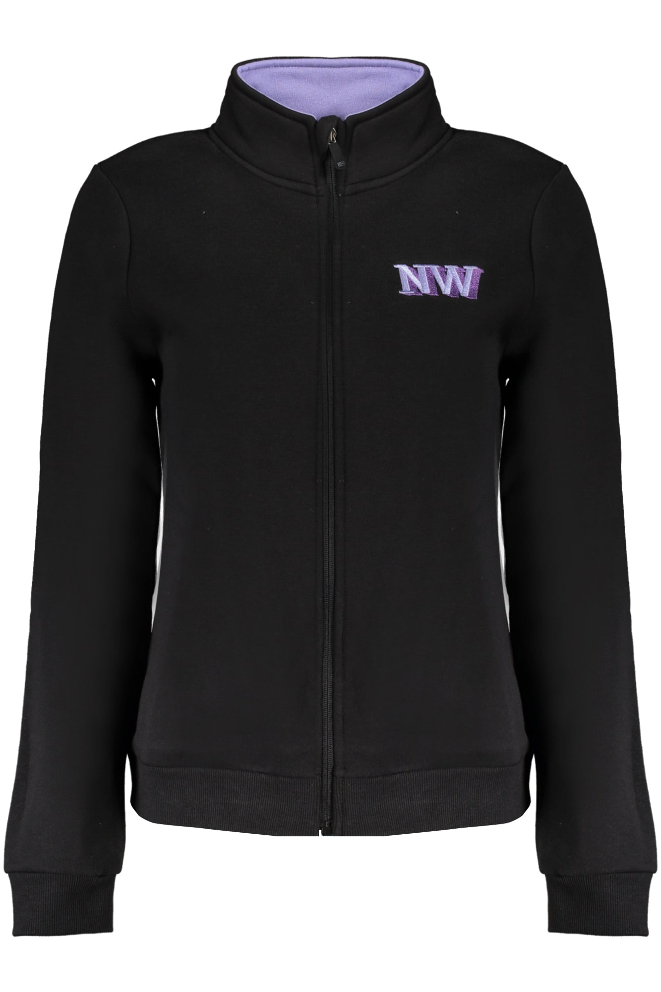 NORWAY 1963 Damen Sweatshirt – Langarm, mit Reißverschluss Schwarz Hauptbild