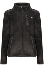 NORWEGEN 1963 SCHWARZES DAMEN-SWEATSHIRT MIT REISSVERSCHLUSS