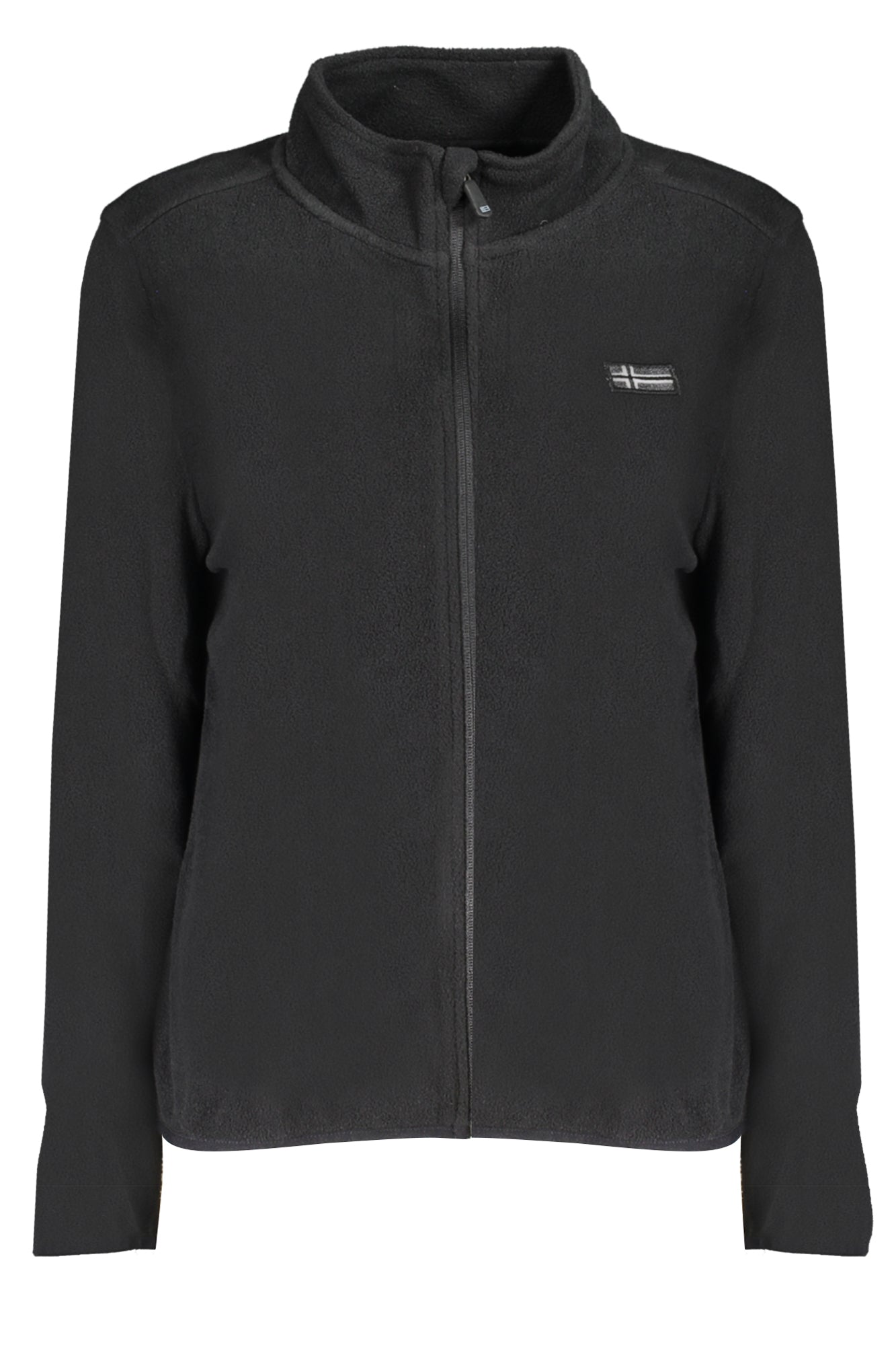 NORWAY 1963 Zip-Sweatshirt Damen – Schwarzes Fleece mit Reißverschluss | soulluna.de Schwarz Hauptbild