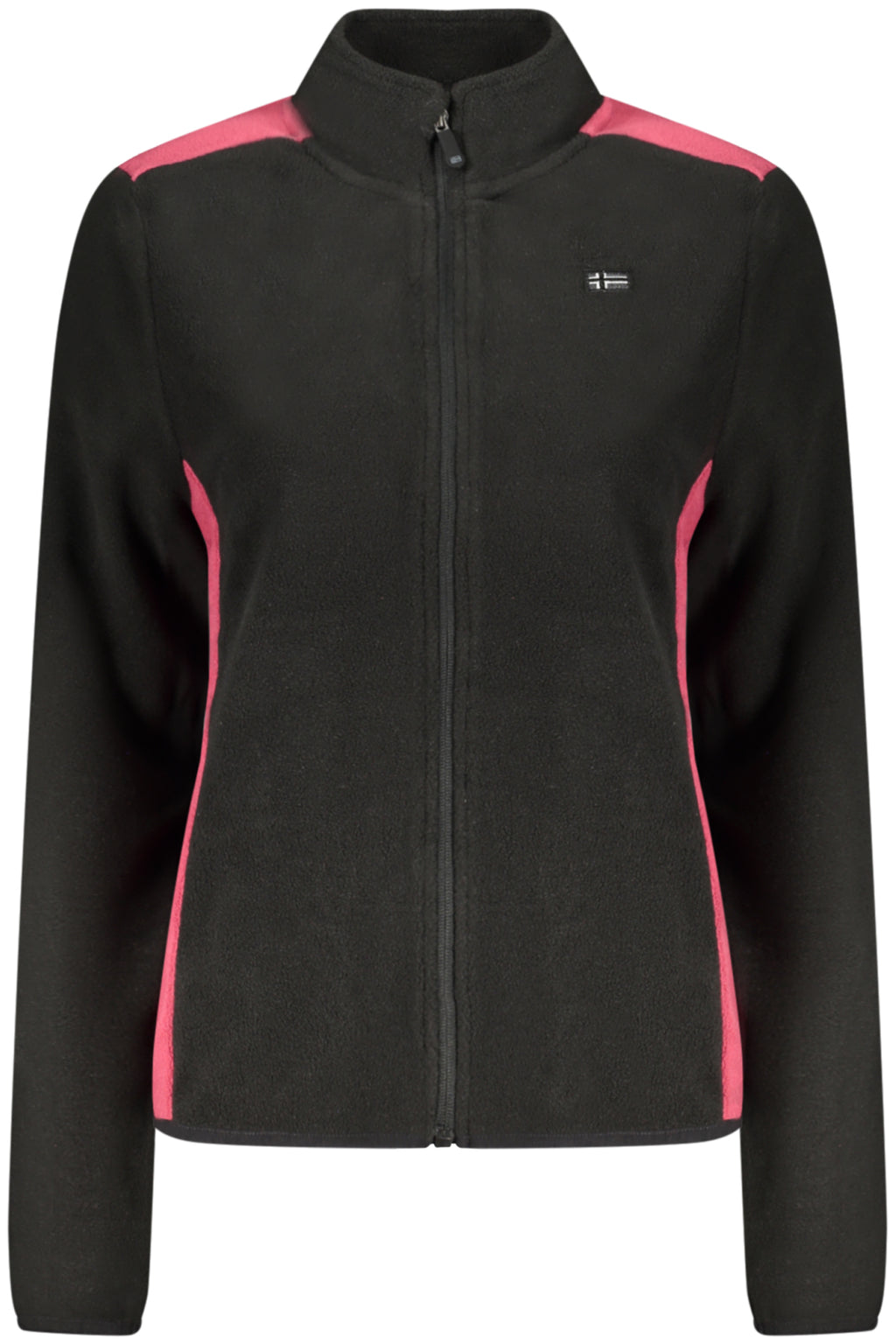 NORWEGEN 1963 SCHWARZES DAMEN-SWEATSHIRT MIT REISSVERSCHLUSS