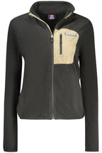 NORWEGEN 1963 SCHWARZES DAMEN-SWEATSHIRT MIT REISSVERSCHLUSS