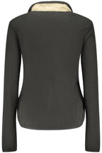 NORWEGEN 1963 SCHWARZES DAMEN-SWEATSHIRT MIT REISSVERSCHLUSS