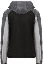 NORWEGEN 1963 SCHWARZES DAMEN-SWEATSHIRT MIT REISSVERSCHLUSS