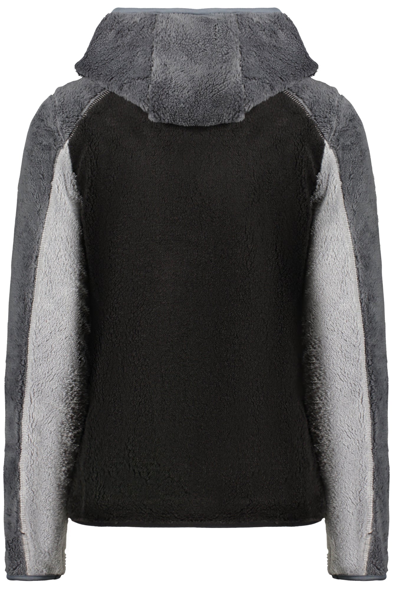 NORWAY 1963 Damen-Sweatshirt mit Reißverschluss – Plüsch-Sweat mit Taschen für Herbst/Winter Schwarz
