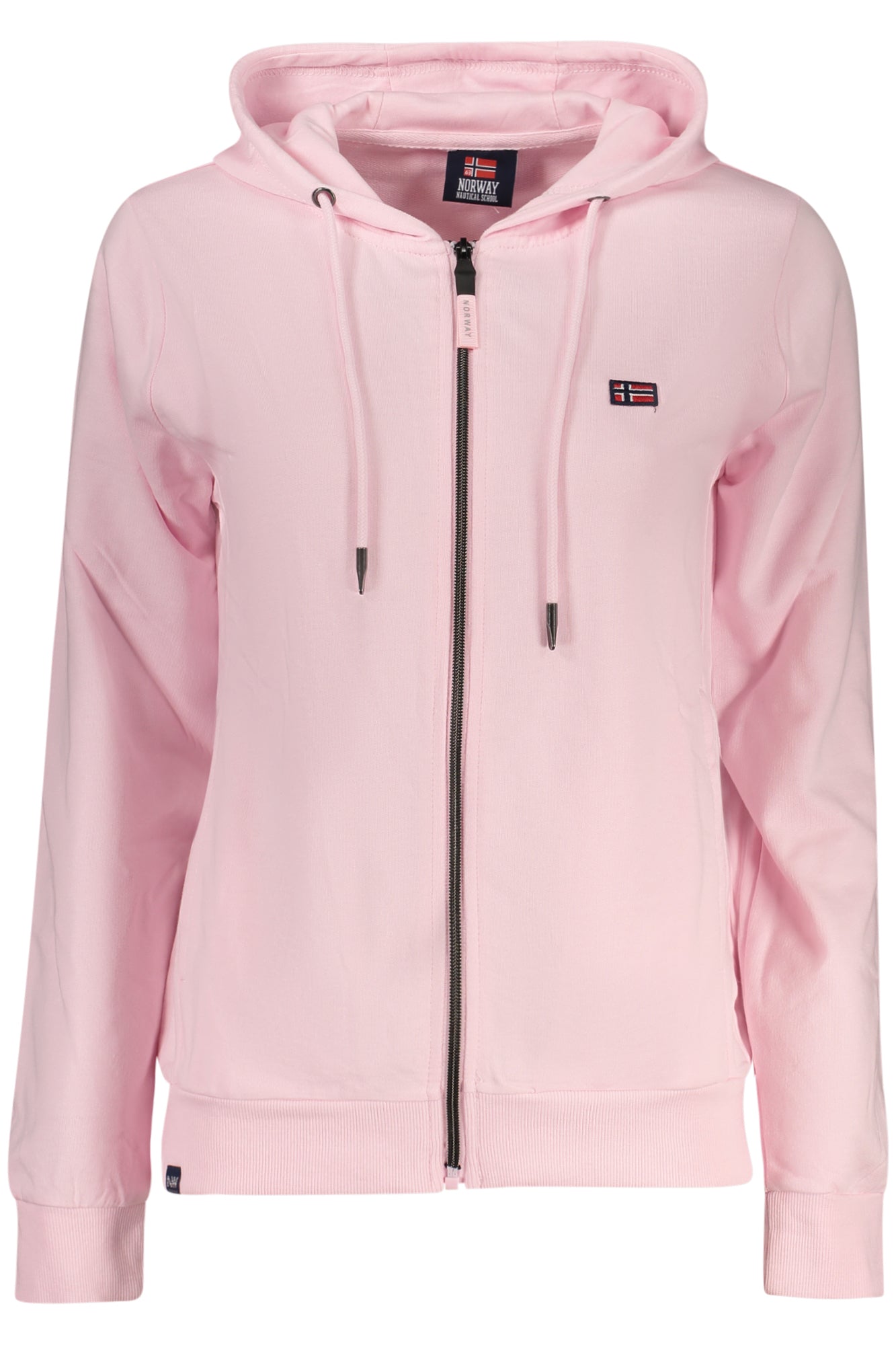 NORWAY 1963 Damen Sweatshirt – Hoodie, mit Taschen Rosa