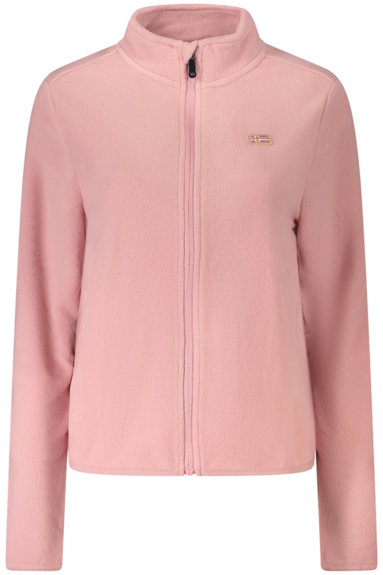 NORWAY 1963 Zip-Sweatshirt Damen – Schwarzes Fleece mit Reißverschluss | soulluna.de Rosa