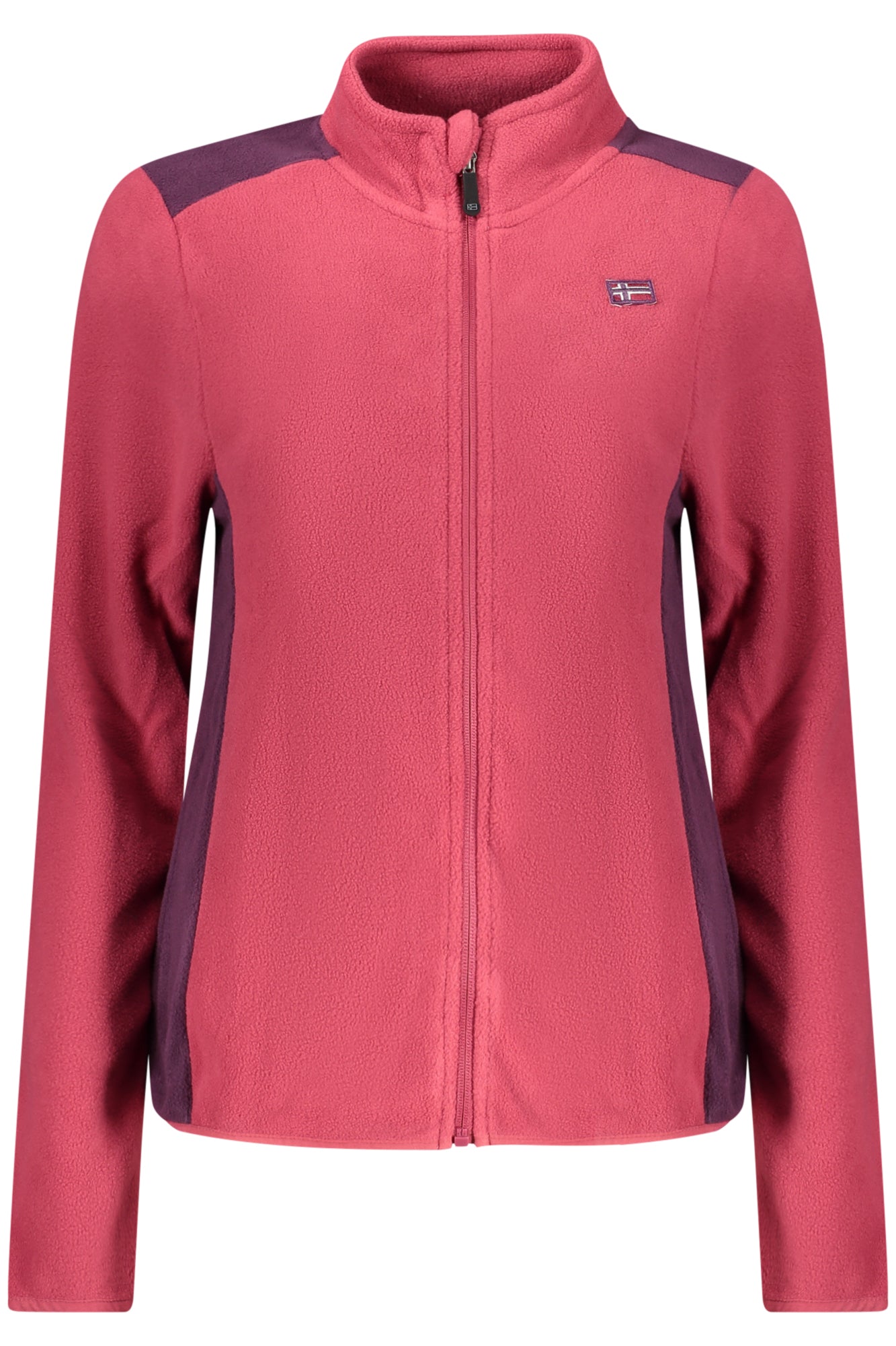 NORWAY 1963 Rosa Damen-Sweatshirt mit Reißverschluss – Fleece-Warm für Herbst/Winter Rosa Hauptbild