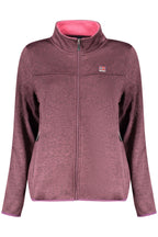 NORWEGEN 1963 LILA DAMEN-SWEATSHIRT MIT REISSVERSCHLUSS