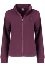 NORWEGEN 1963 LILA DAMEN-SWEATSHIRT MIT REISSVERSCHLUSS