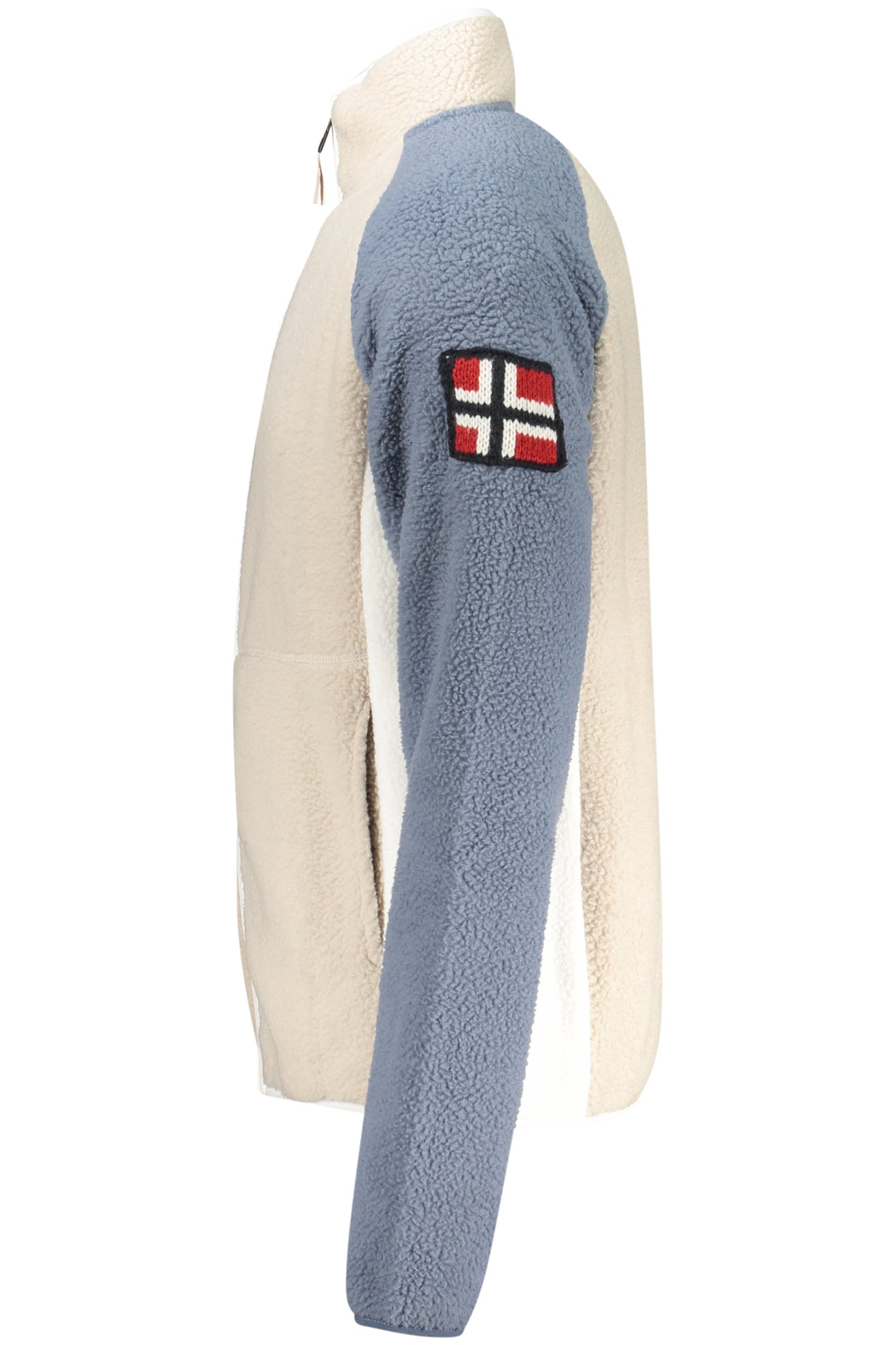 NORWAY 1963 Sweatshirt Herren mit Reißverschluss – Beige Fleece-Pullover für Herbst/Winter Beige