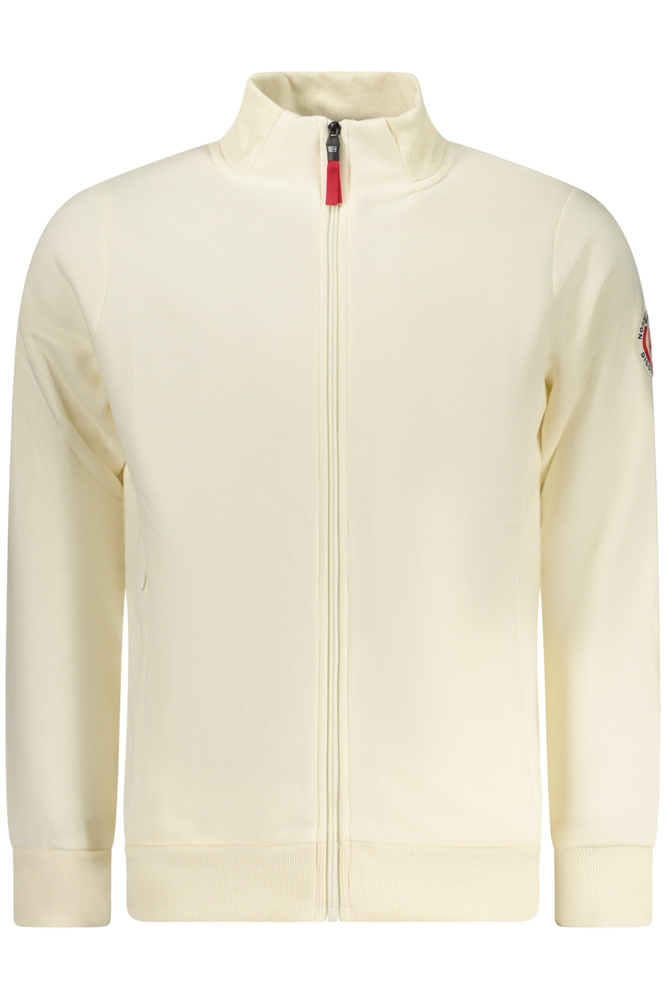 NORWAY 1963 Herren Sweatshirt – Langarm, mit Taschen Weiß