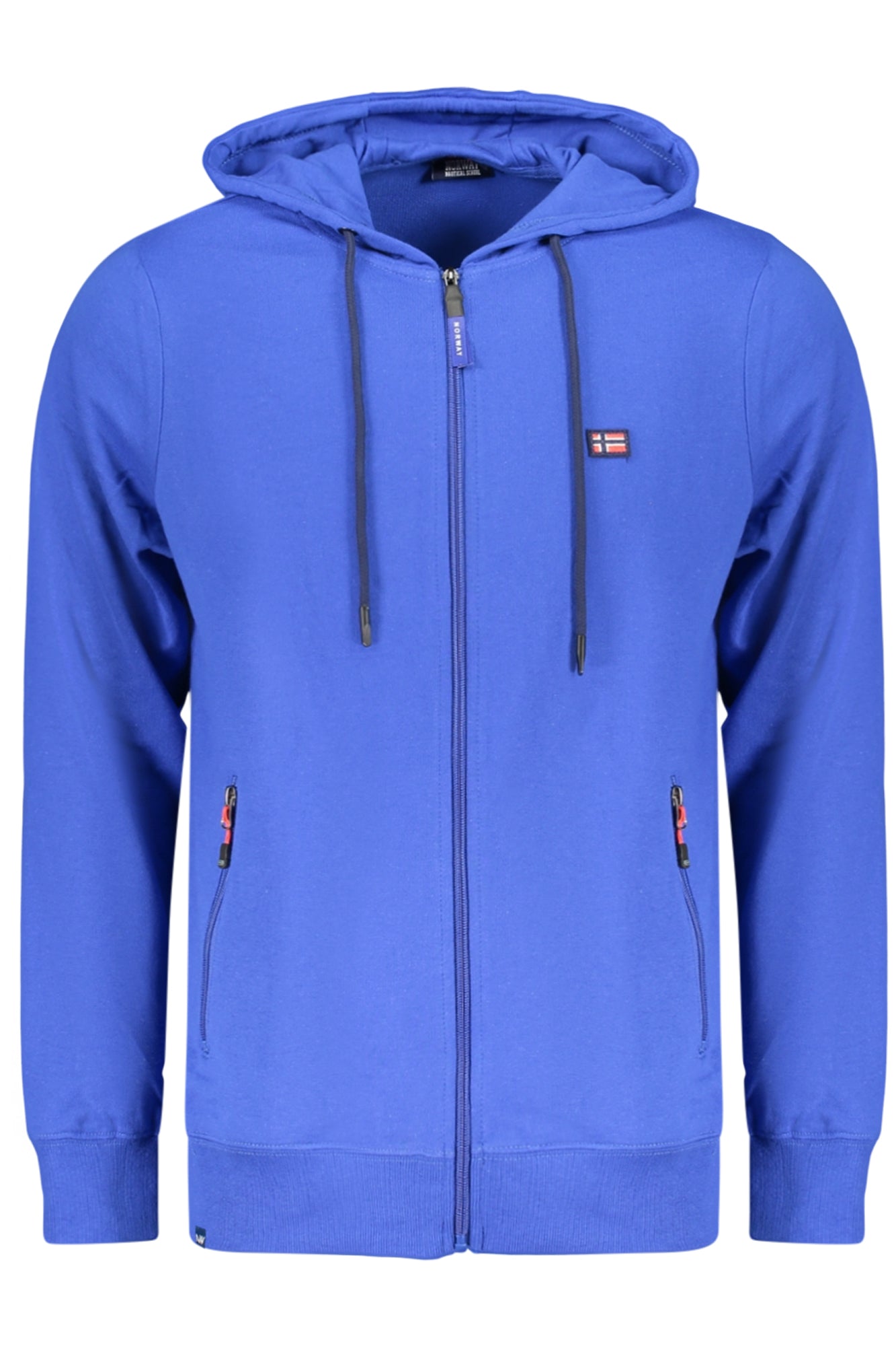 NORWAY 1963 Herren Sweatshirt – mit Kapuze, mit Taschen Blau