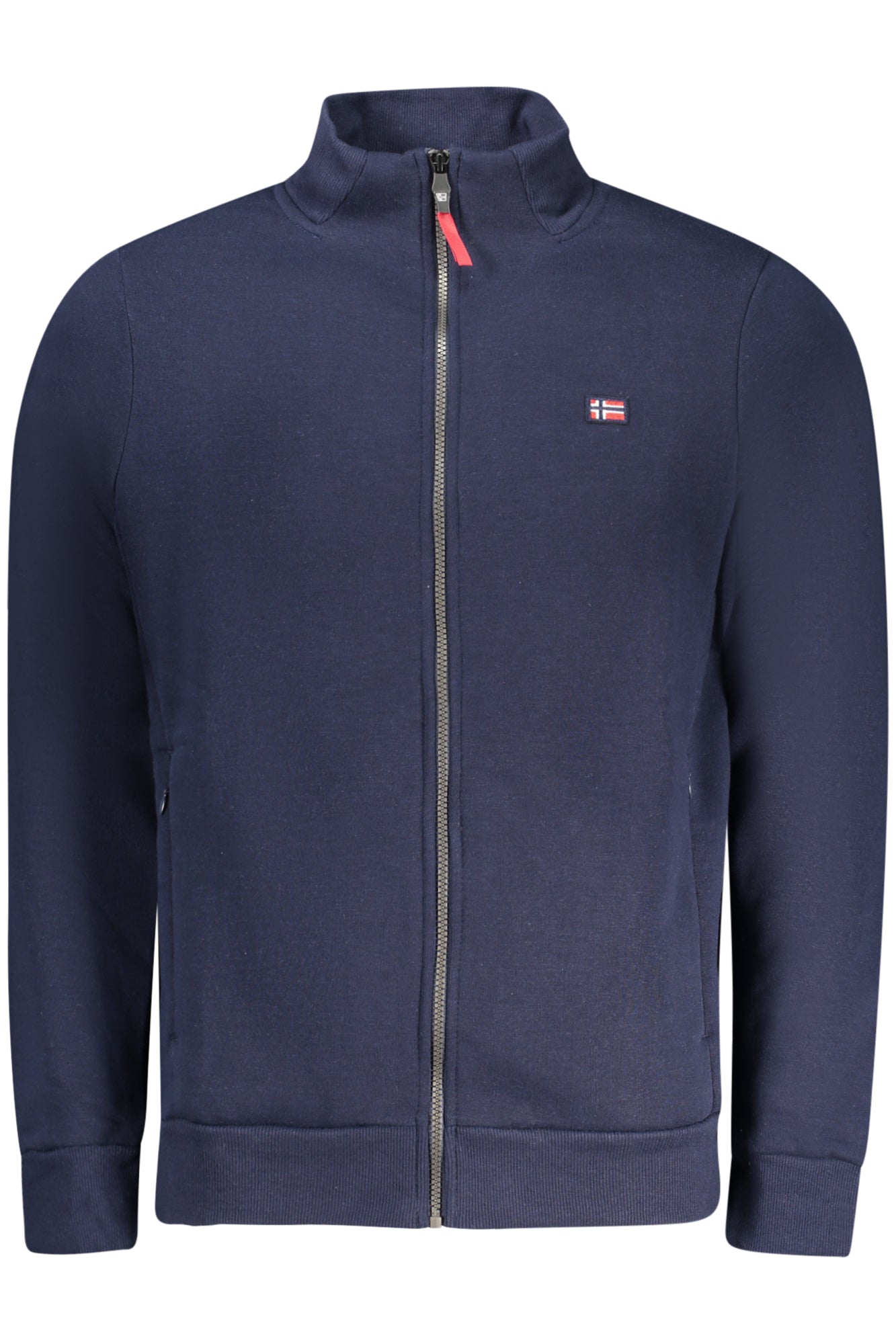 NORWAY 1963 Sweatshirt Herren mit Reißverschluss – Blau, 2 Taschen | soulluna.de Blau Hauptbild
