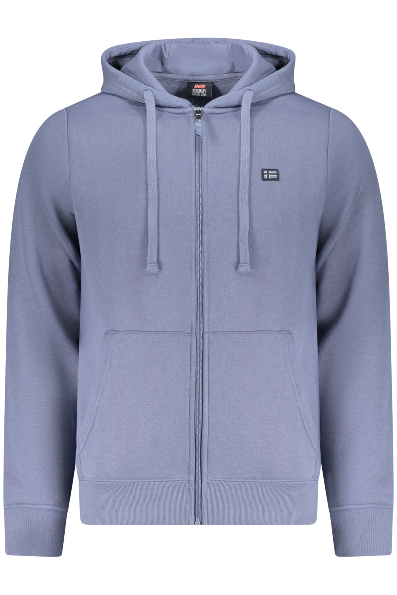 NORWAY 1963 Sweatshirt Herren mit Reißverschluss – Hoodie für Herbst/Winter Blau