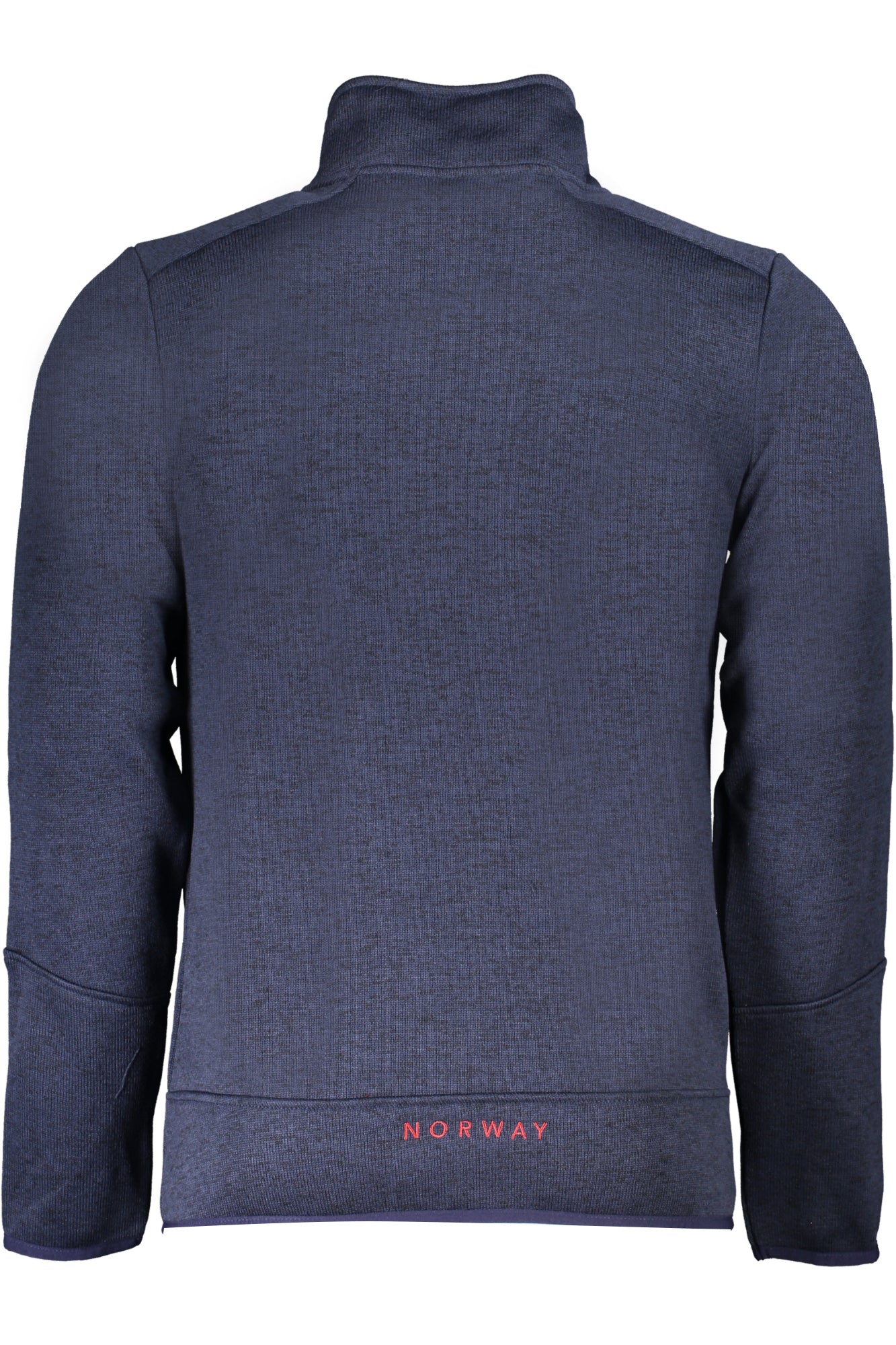 NORWAY 1963 Sweatshirt Herren mit Reißverschluss – Blaues Fleece für Herbst/Winter Blau