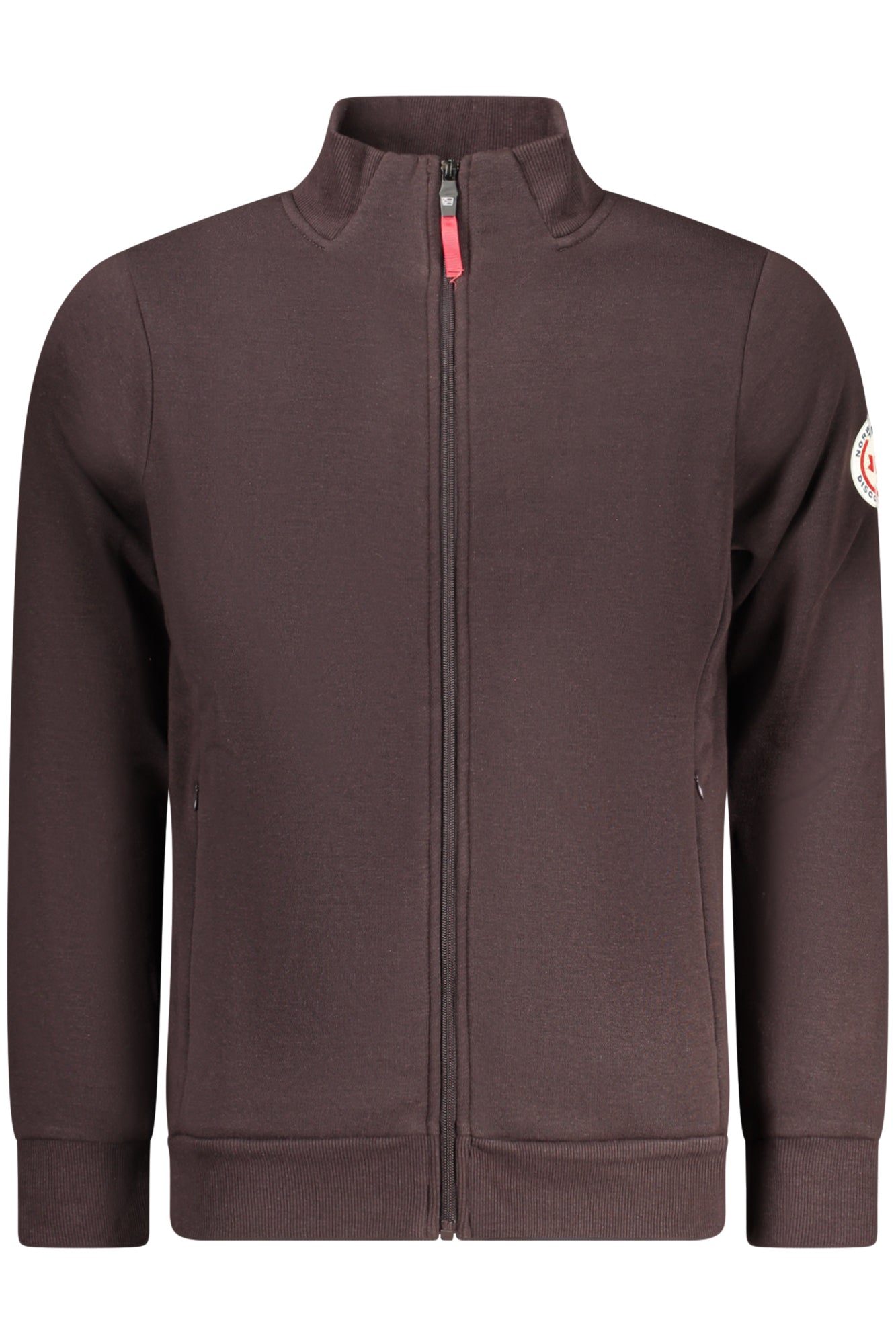 NORWAY 1963 Herren Sweatshirt – Langarm, mit Taschen Braun Hauptbild