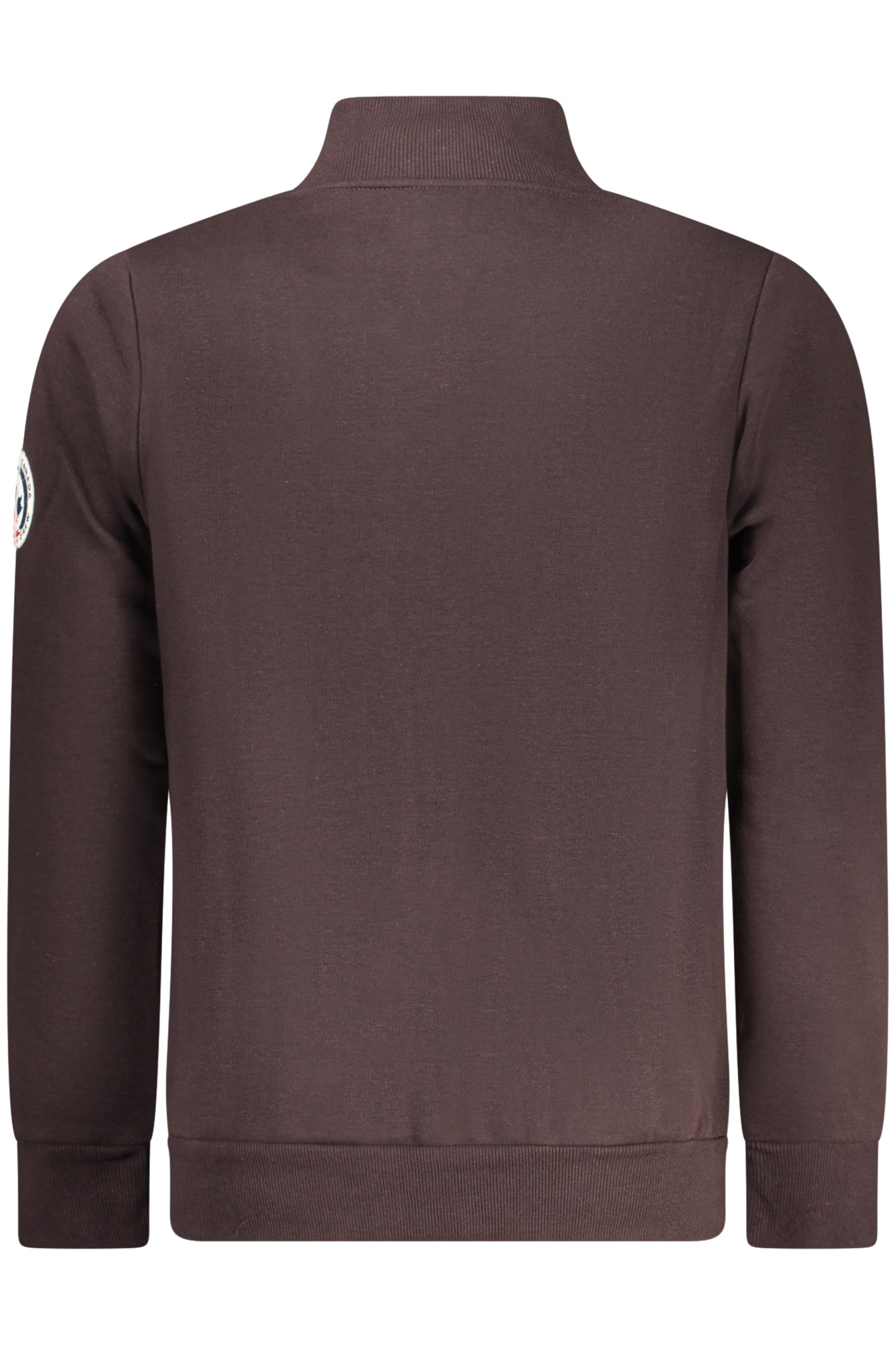 NORWAY 1963 Sweatshirt Herren mit Reißverschluss – Warmes Herbst/Winter Design Braun