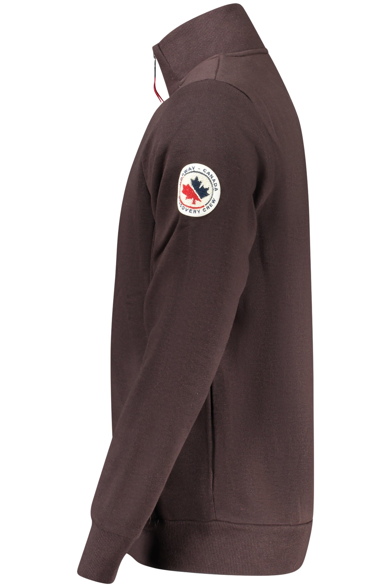 NORWAY 1963 Herren Sweatshirt – Langarm, mit Taschen Braun