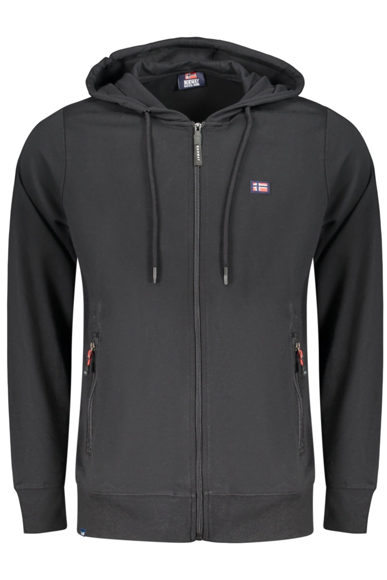NORWAY 1963 Herren Sweatshirt – mit Kapuze, mit Taschen Schwarz