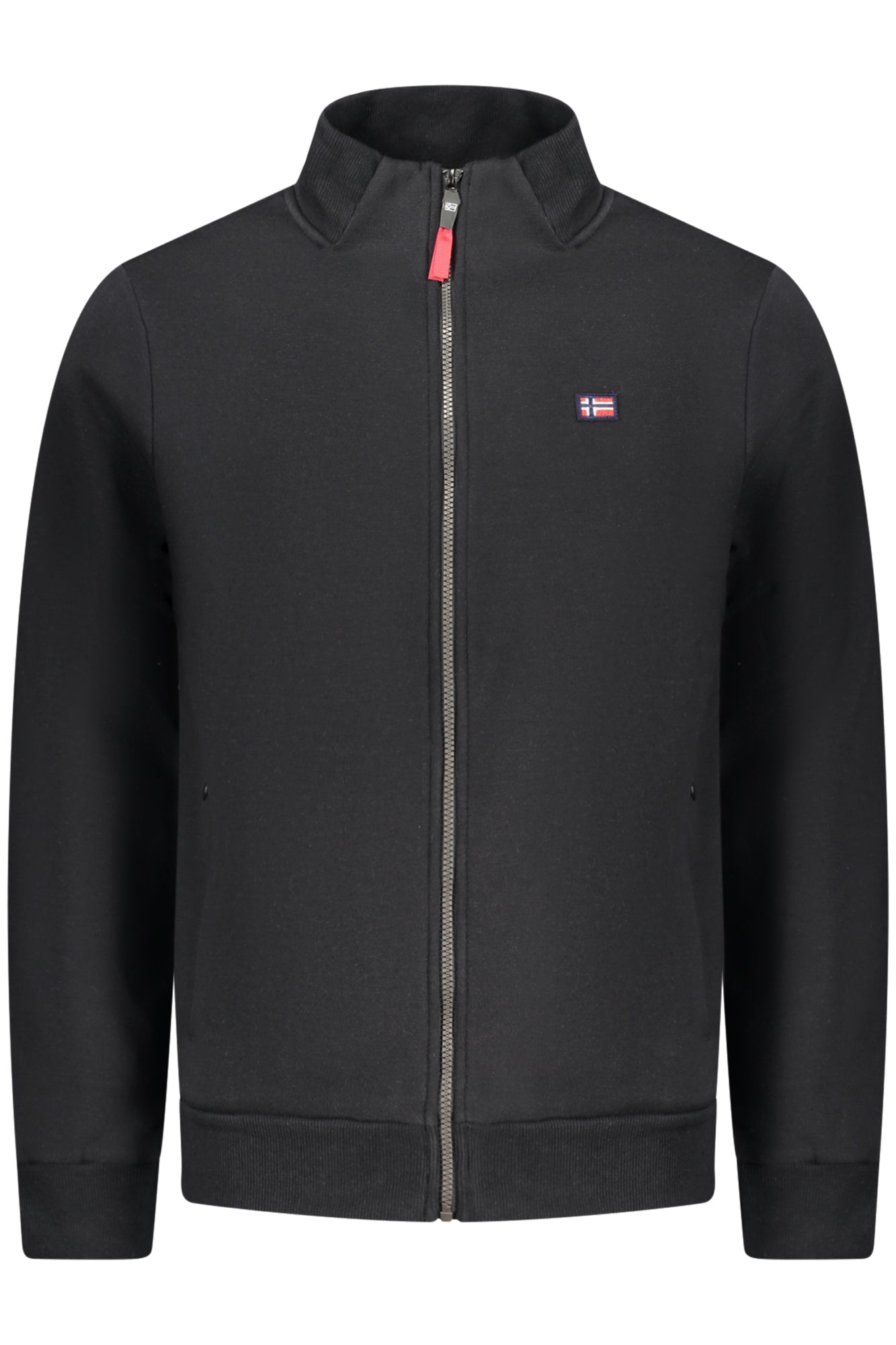 NORWAY 1963 Sweatshirt Herren mit Reißverschluss – Blau, 2 Taschen | soulluna.de Schwarz