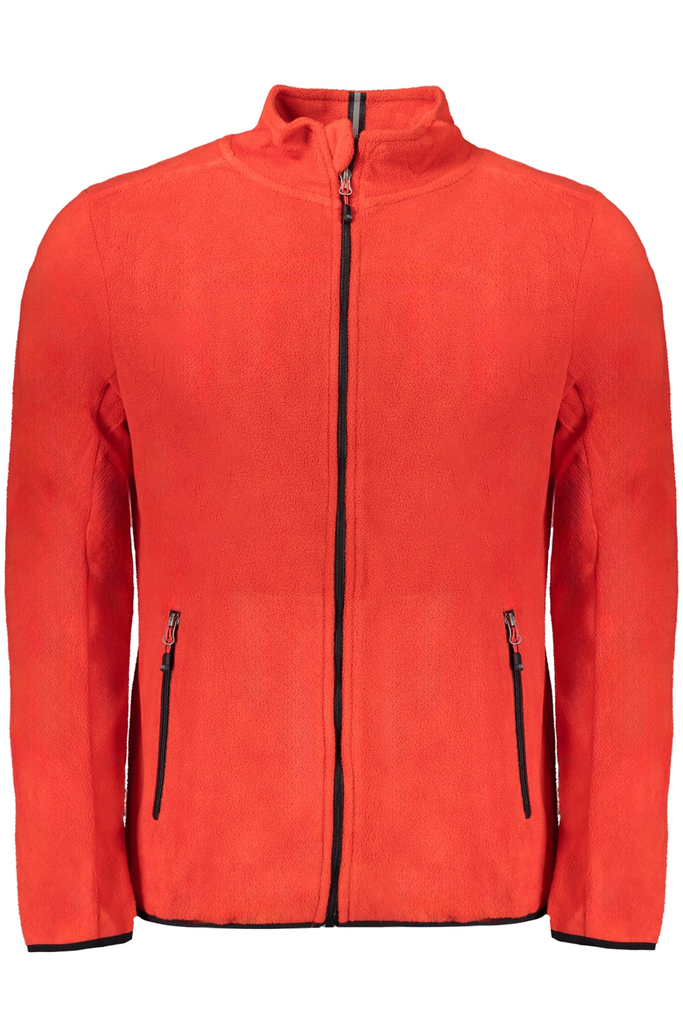 NORWAY 1963 Sweatshirt Herren – Rotes Fleece mit Reißverschluss für Herbst/Winter Rot Hauptbild