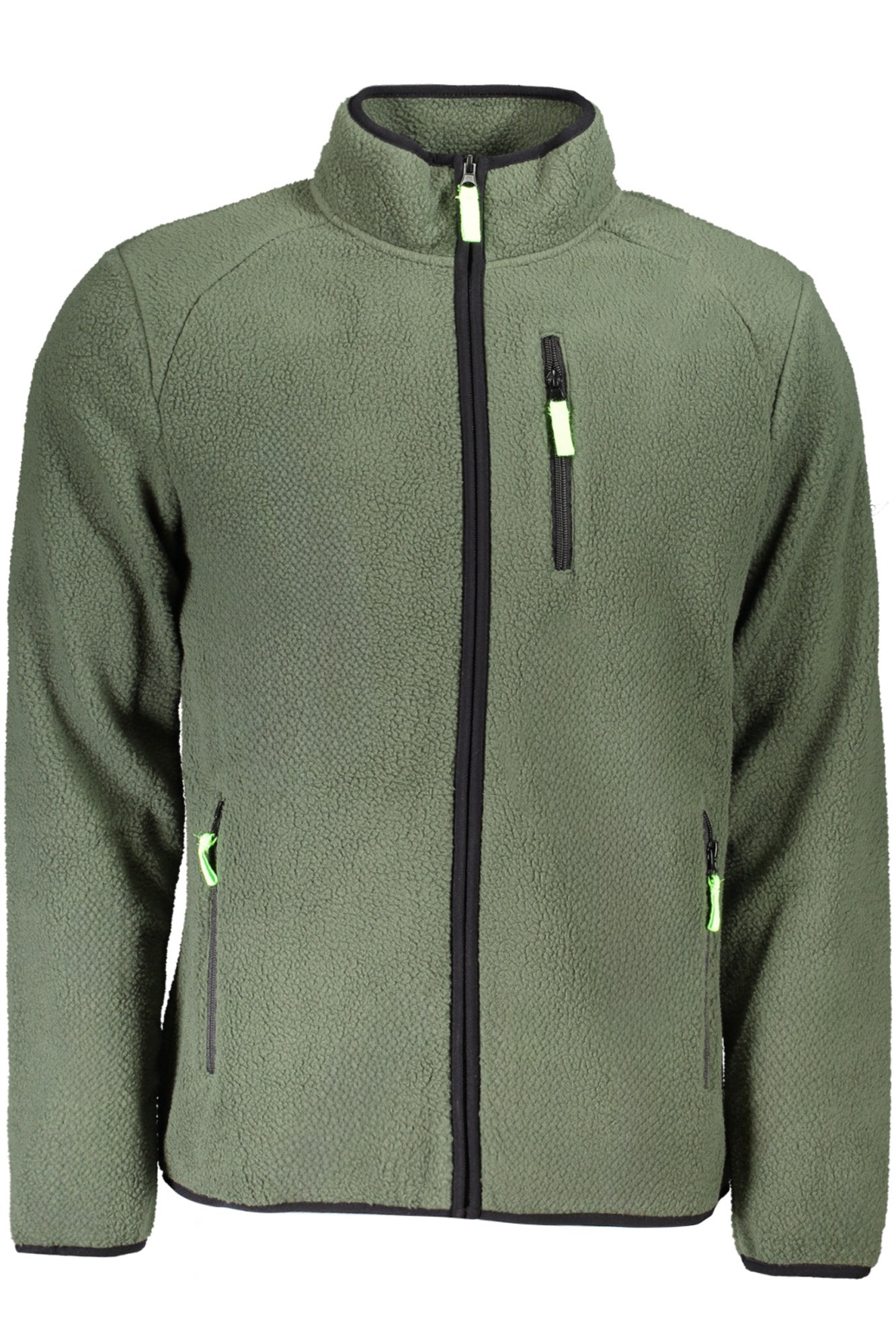 NORWAY 1963 Herren Sweatshirt – Langarm, mit Taschen Grün