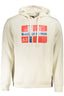 NORWAY 1963 Sweatshirt Herren mit Reißverschluss – Weißes Kapuzen-Sweatshirt für Herbst/Winter Weiß