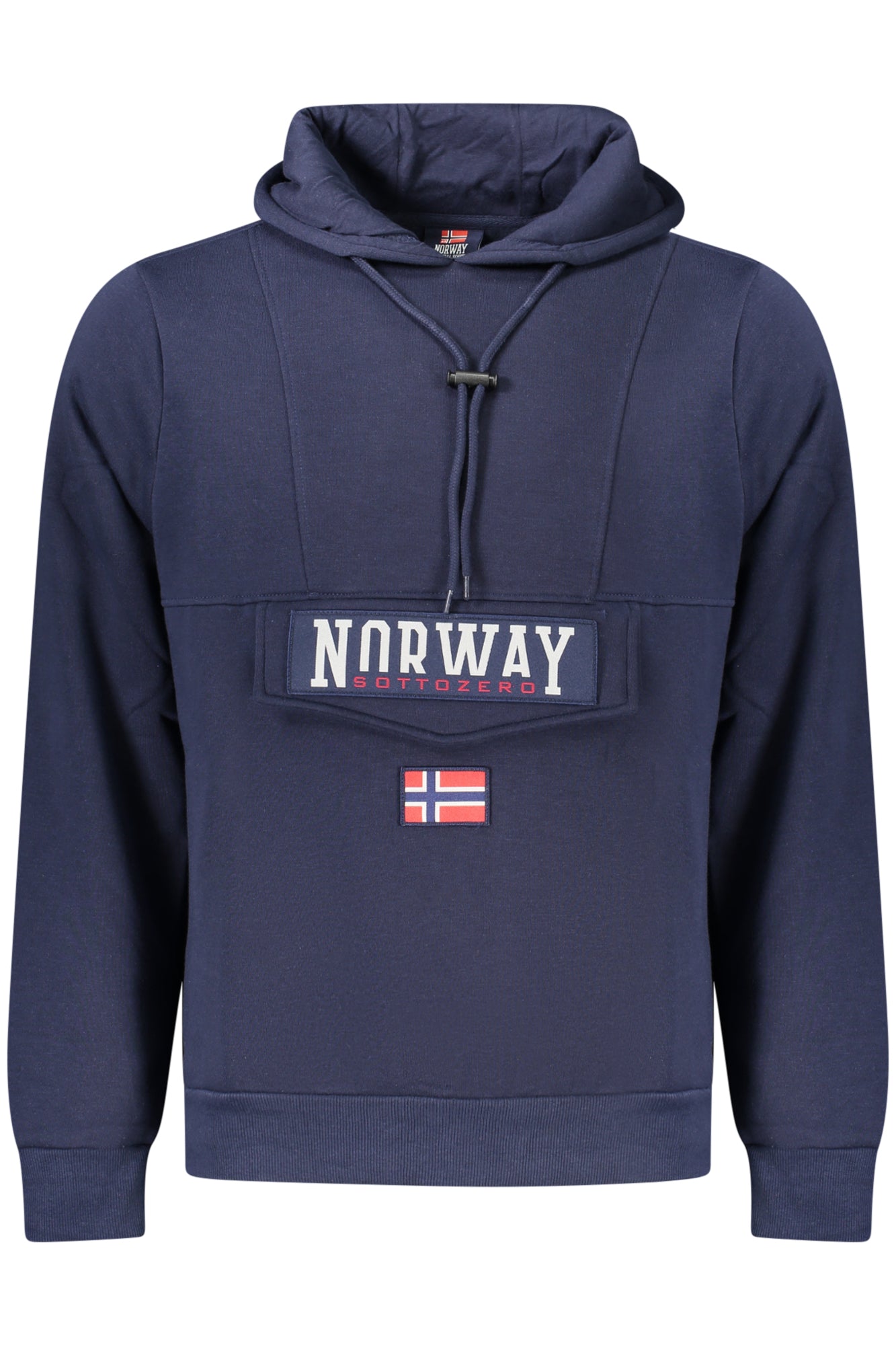 NORWAY 1963 Sweatshirt Herren mit Reißverschluss – Blau, 2 Taschen | soulluna.de Blau
