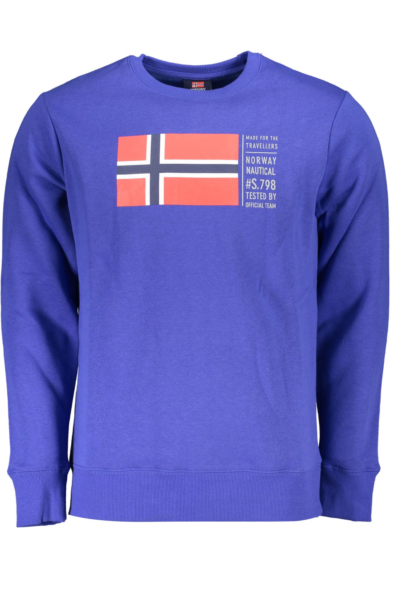 NORWAY 1963 BLUE MEN'S SWEATSHIRT WITH ZIPPER Main image