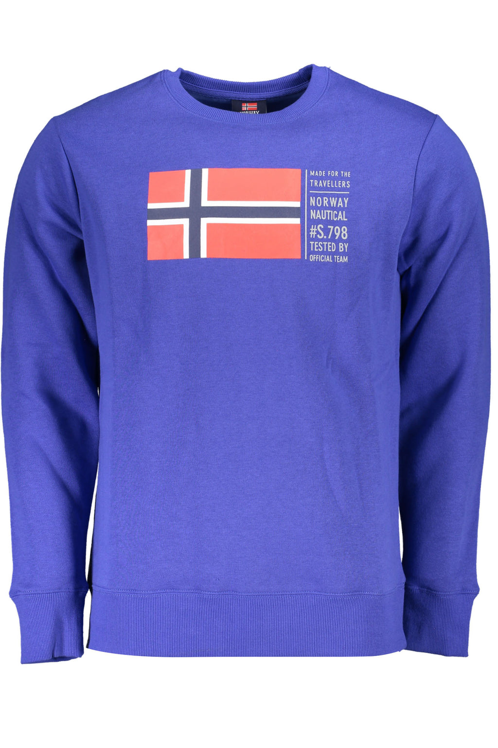 NORWEGEN 1963 BLAUES HERREN-SWEATSHIRT MIT REISSVERSCHLUSS