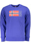 NORWEGEN 1963 BLAUES HERREN-SWEATSHIRT MIT REISSVERSCHLUSS