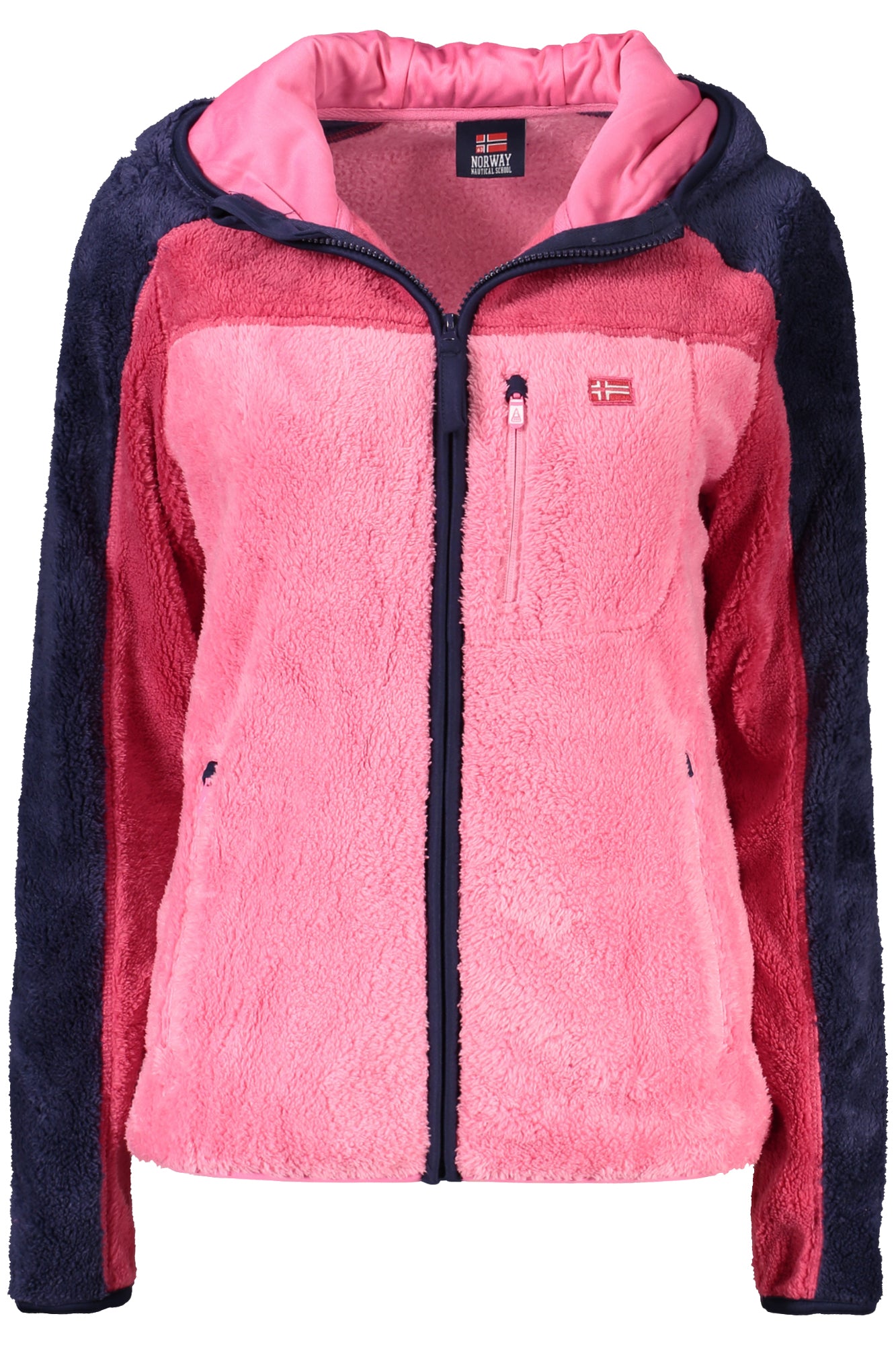 NORWAY 1963 Damen-Sweatshirt mit Reißverschluss – Plüsch-Sweat mit Taschen für Herbst/Winter Zweitbild