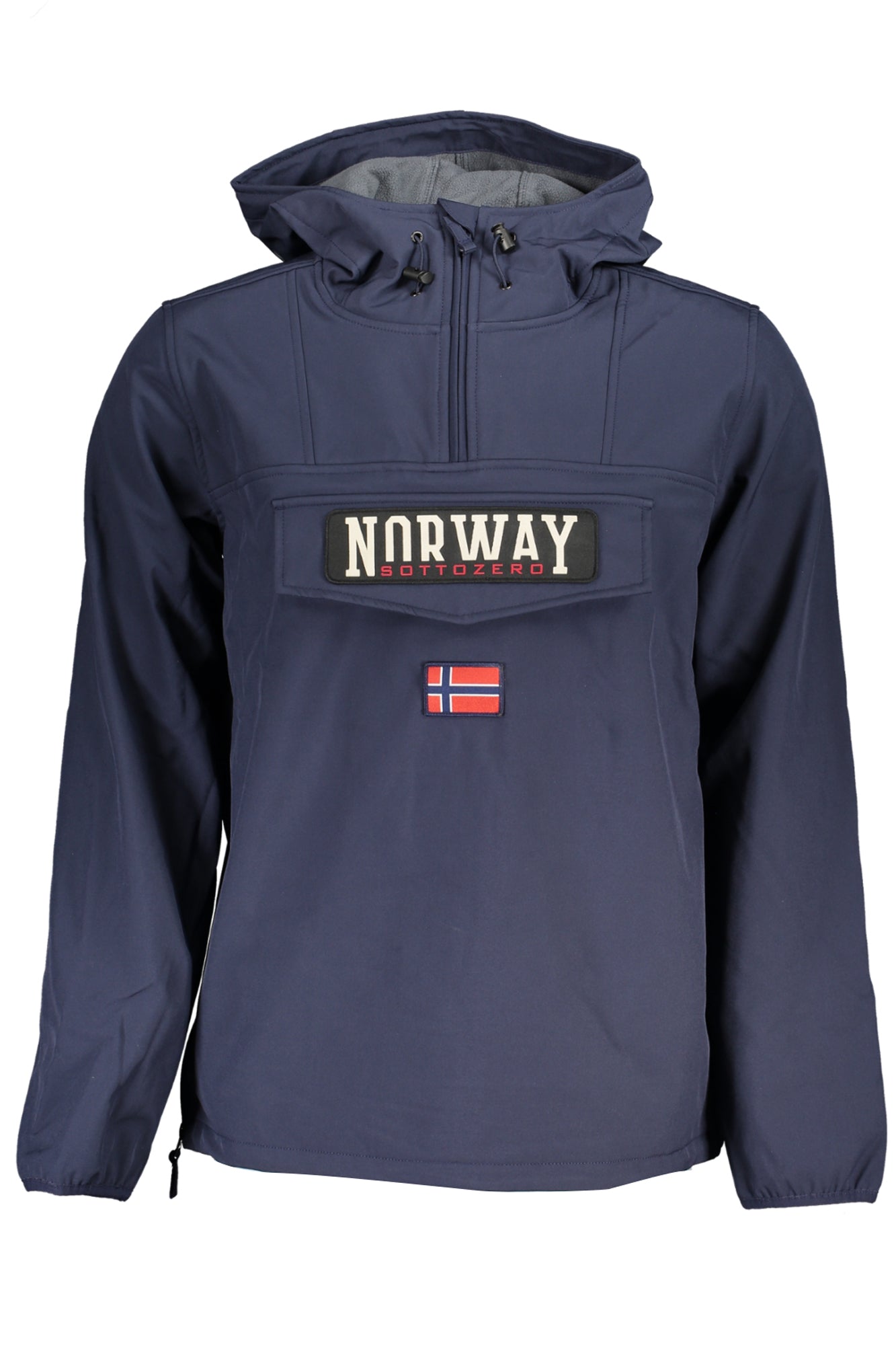 NORWAY 1963 Herren Jacke – Langarm-Jacke, mit Kapuze Blau