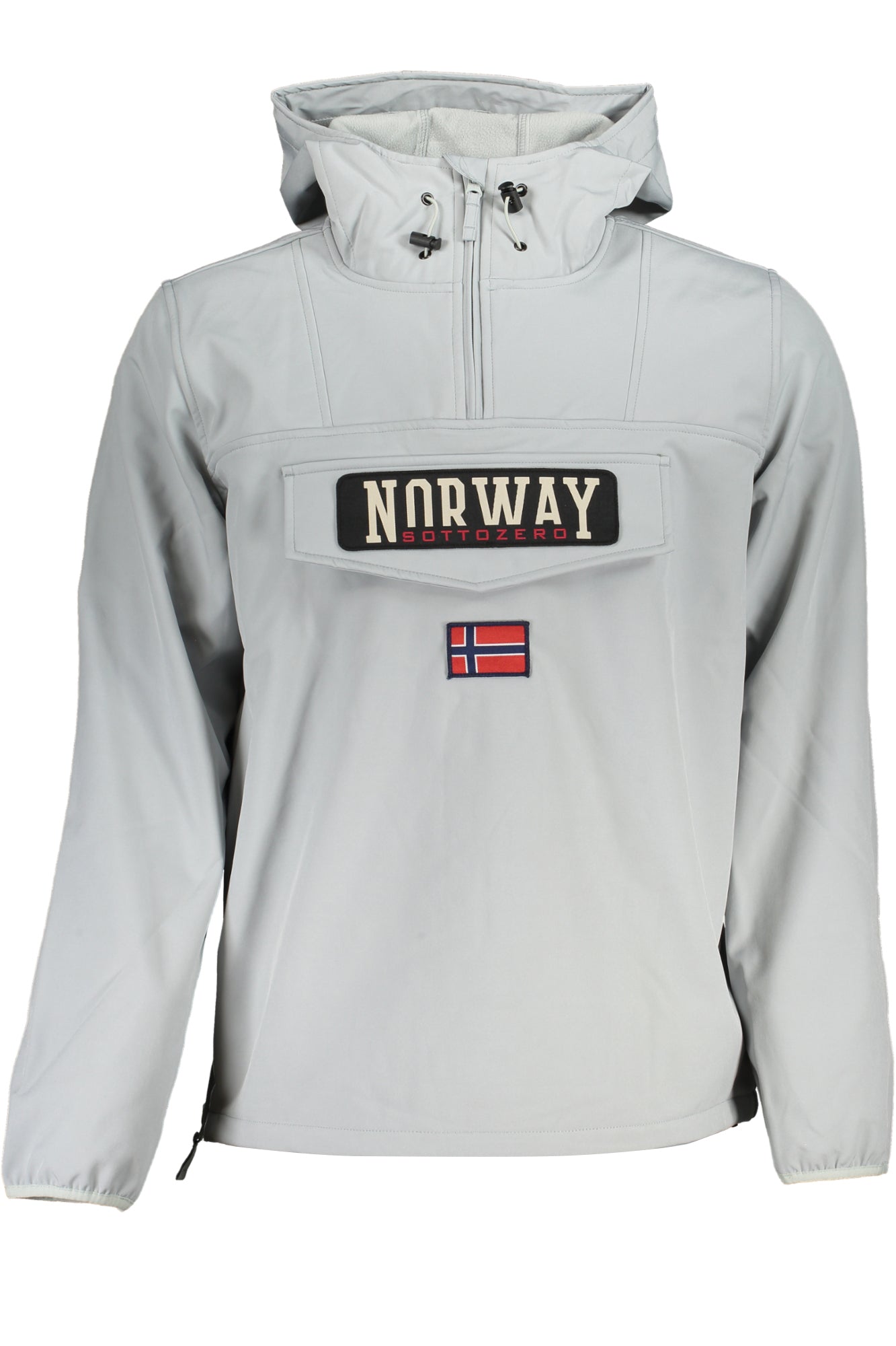 NORWAY 1963 Herren Jacke – Langarm-Jacke, mit Kapuze Grau