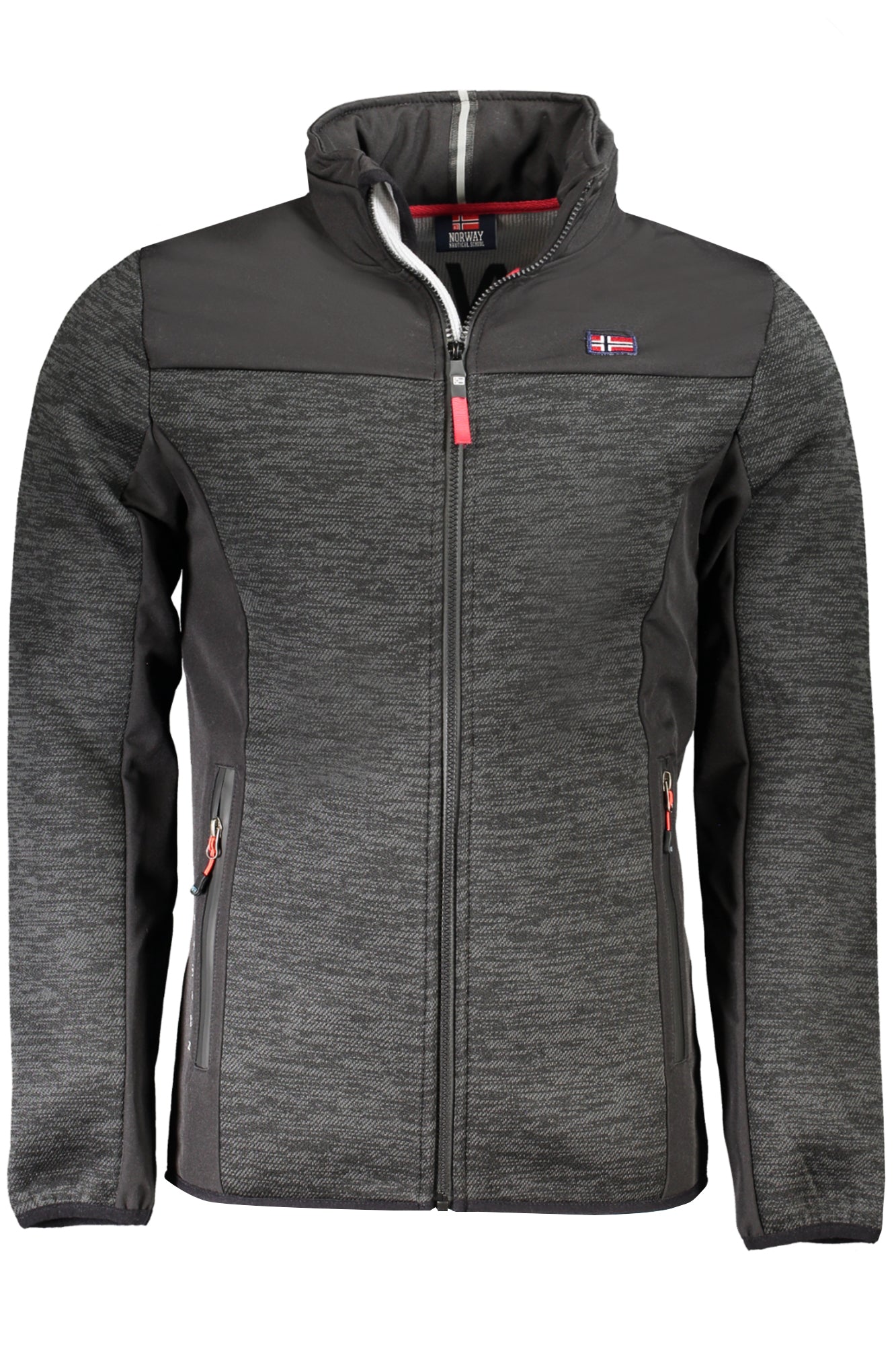 NORWAY 1963 Herren Jacke Grün – Langärmlige Outdoor-Jacke mit Kapuze Schwarz