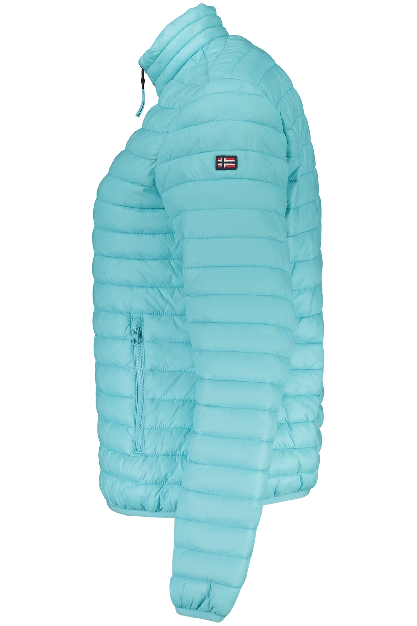 NORWAY 1963 Damen Jacke – Langarm-Jacke, mit Taschen Hellblau