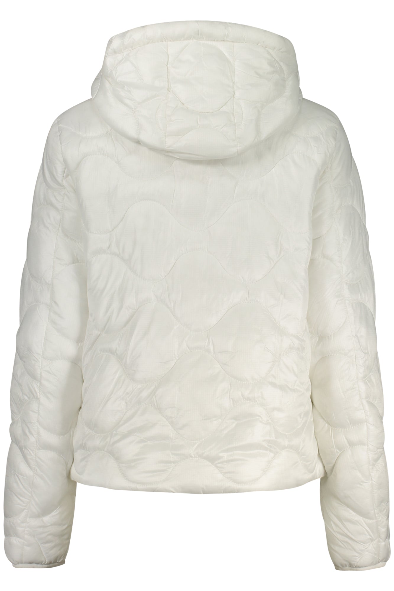 NORWAY 1963 Weisse Damenjacke mit Kapuze – Warme Winterjacke für Damen Weiß