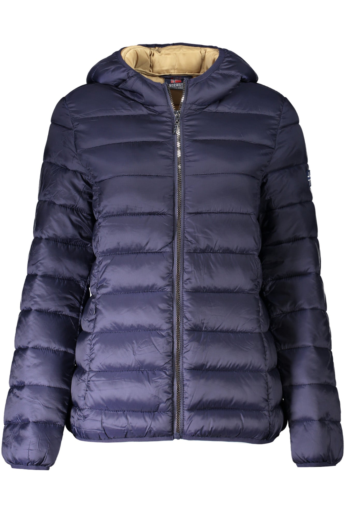 NORWAY 1963 Rosa Damenjacke – Warme Winterjacke mit Kapuze für Damen Blau