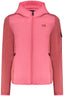 NORWAY 1963 Rosa Damenjacke mit Fleecefutter – Warme Kapuzenjacke für Herbst/Winter Rosa