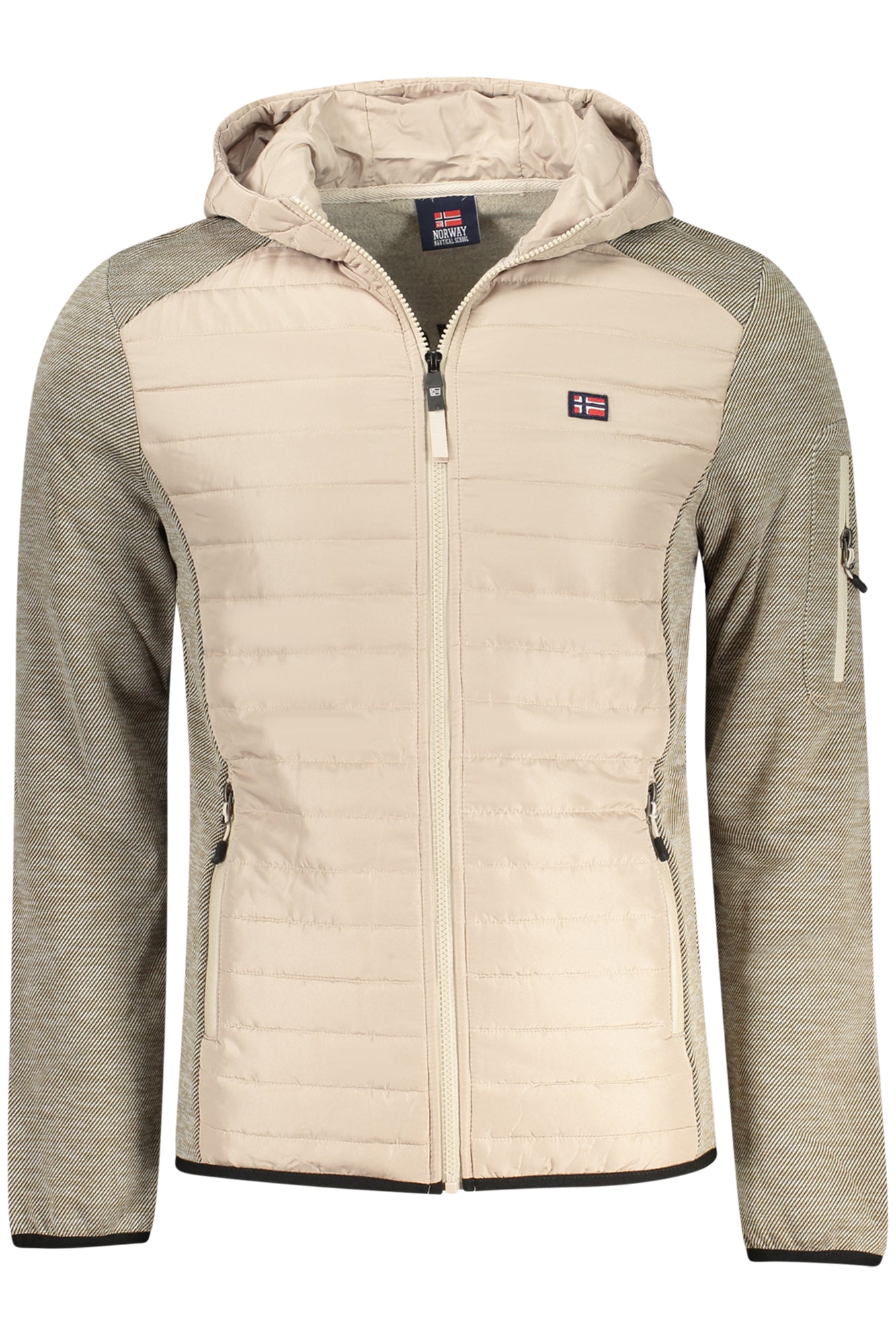 NORWAY 1963 Herren Jacke – mit Kapuze, mit Taschen Beige
