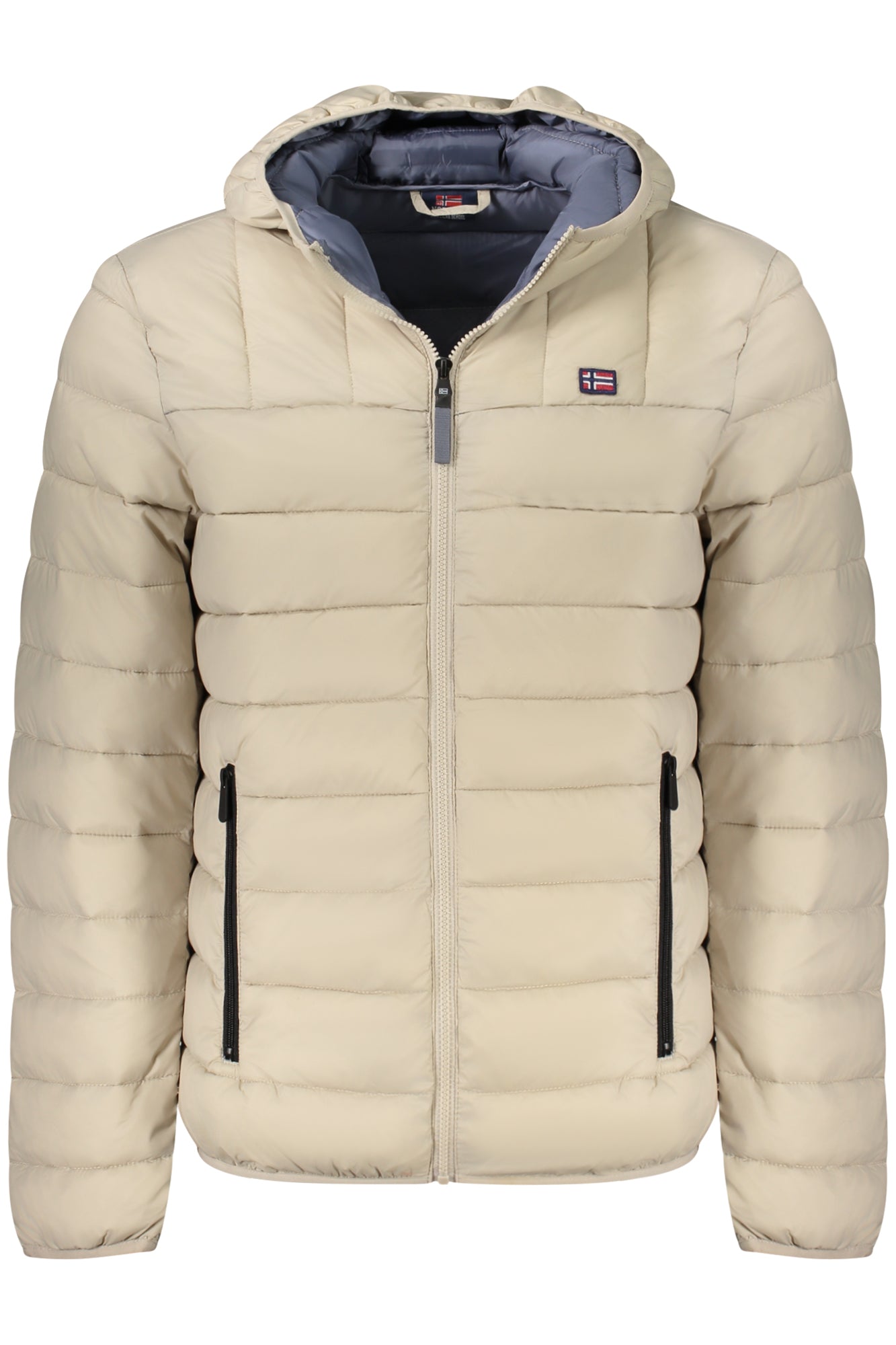 NORWAY 1963 Blaue Herrenjacke – Winddichte Outdoor-Jacke für Herbst/Winter Beige