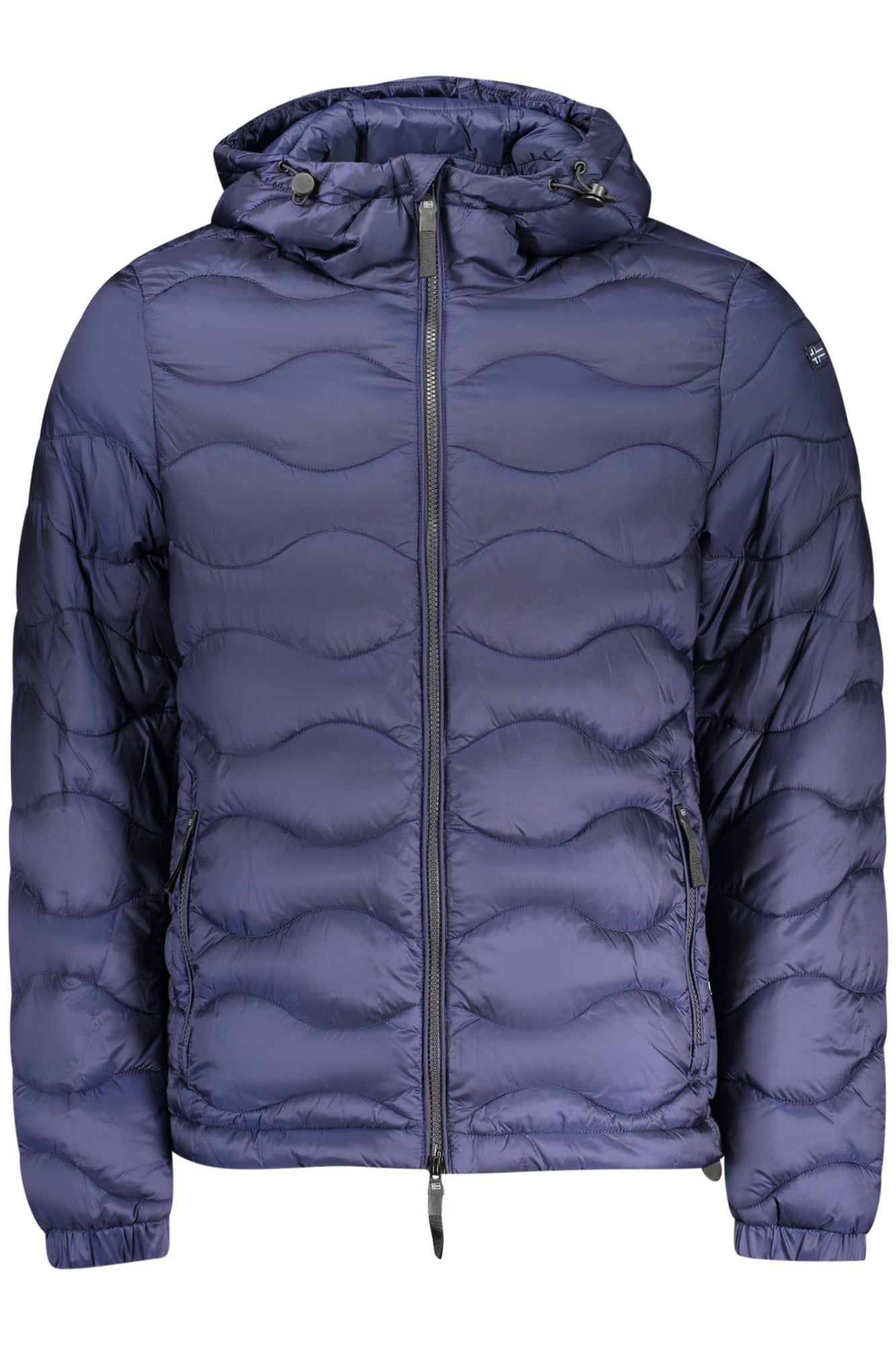 NORWAY 1963 Herren Jacke – mit Kapuze, mit Taschen Blau