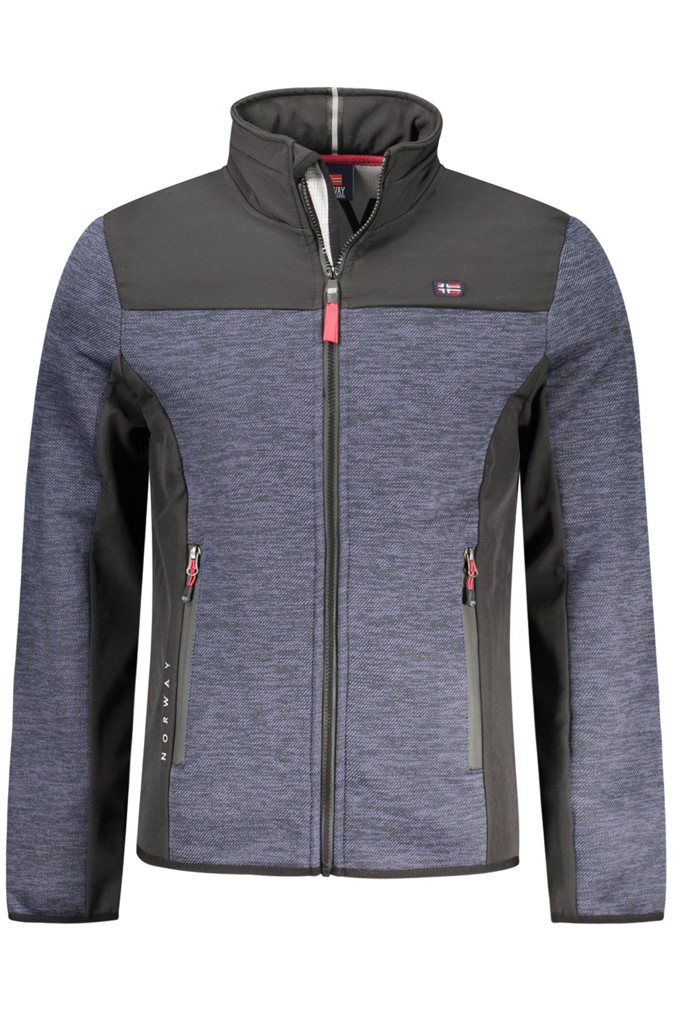 NORWAY 1963 Herren Jacke Grün – Langärmlige Outdoor-Jacke mit Kapuze Blau