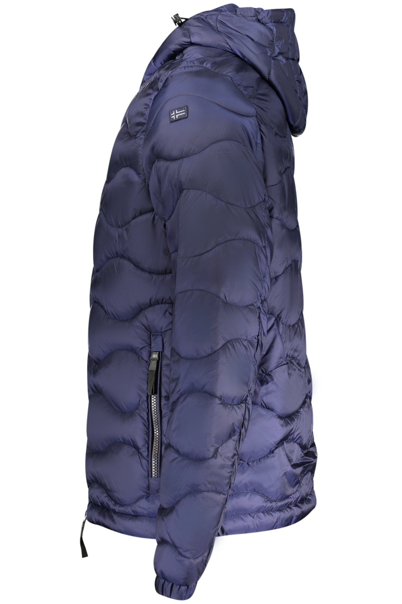 NORWAY 1963 Herren Jacke – mit Kapuze, mit Taschen Blau
