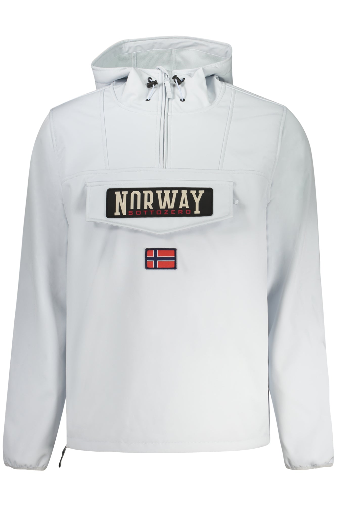 NORWAY 1963 Herren Jacke – Langarm-Jacke, mit Kapuze Grau