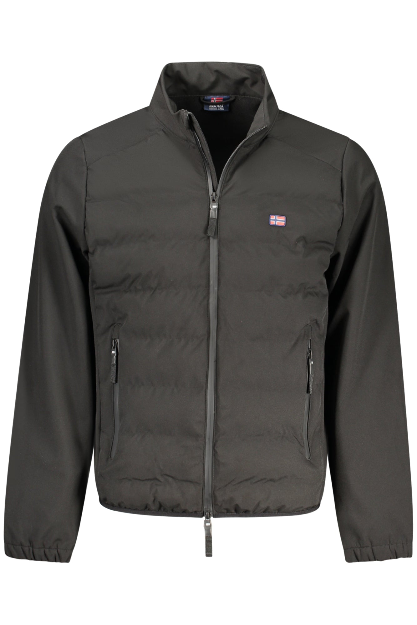 NORWAY 1963 Herren Jacke – Winddichte Winterjacke mit Fleece-Futter für Herren Schwarz